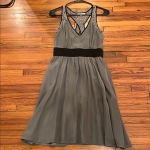 Silk Gray dress
